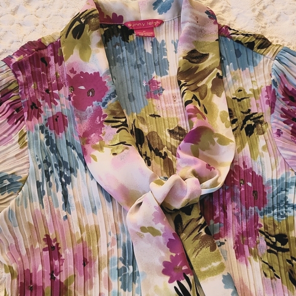 Sunny Leigh Tops - Pussy Bow Blouse